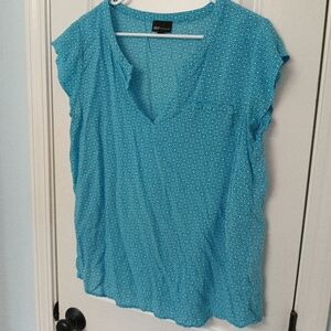 JNY Jones New York teal XL blouse